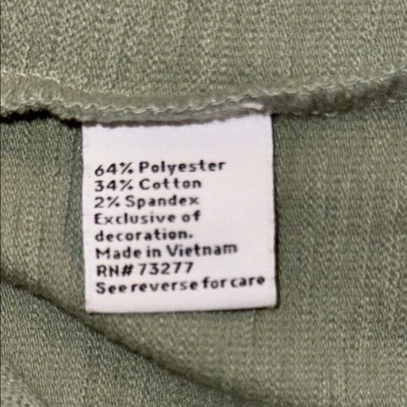 🌹Nine West Green Sheath Mini Dress with Raglan Sleeves - Picture 3 of 4